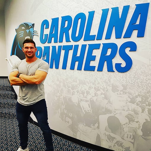 Shaun Smith with the Carolina Panthers